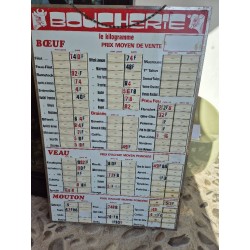 plaque emaillee solitaire